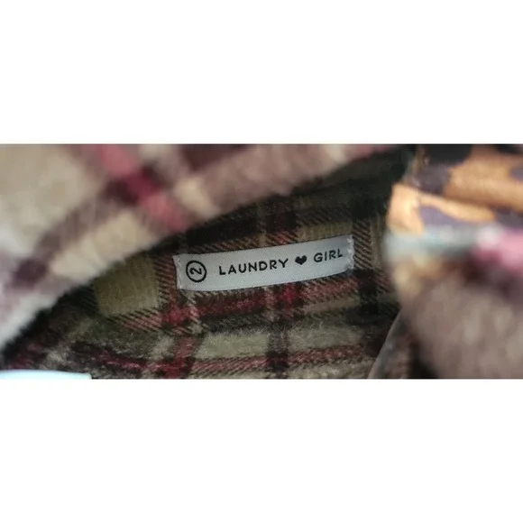 Laundry Heart  Girls duck boot leopard print, Size 2 - Picture 2 of 7